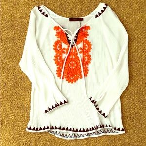 Stitch Fix THML Embroidered Top